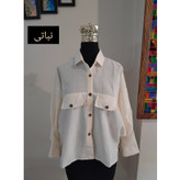 مانتو پانچ زنانه تابستانی جنس لینن عبیرشاپ
