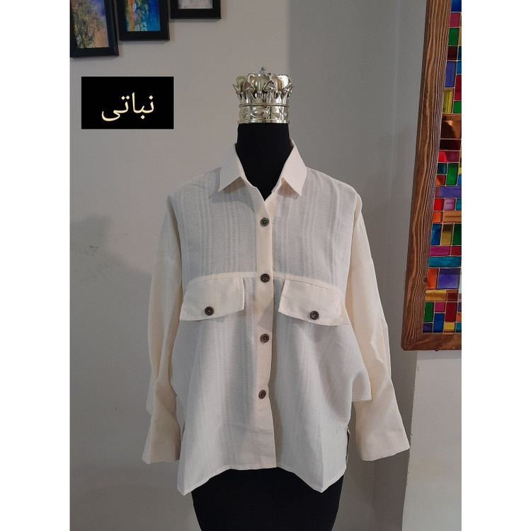 مانتو پانچ زنانه تابستانی جنس لینن عبیرشاپ