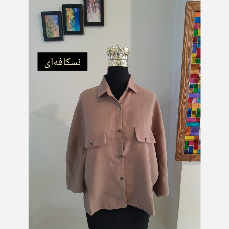 مانتو پانچ زنانه تابستانی جنس لینن عبیرشاپ