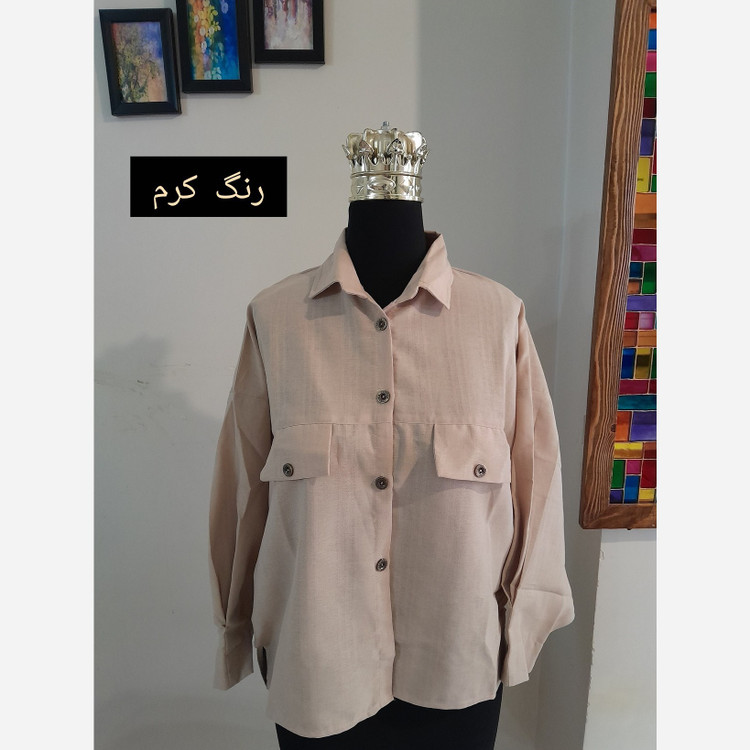 مانتو پانچ زنانه تابستانی جنس لینن عبیرشاپ
