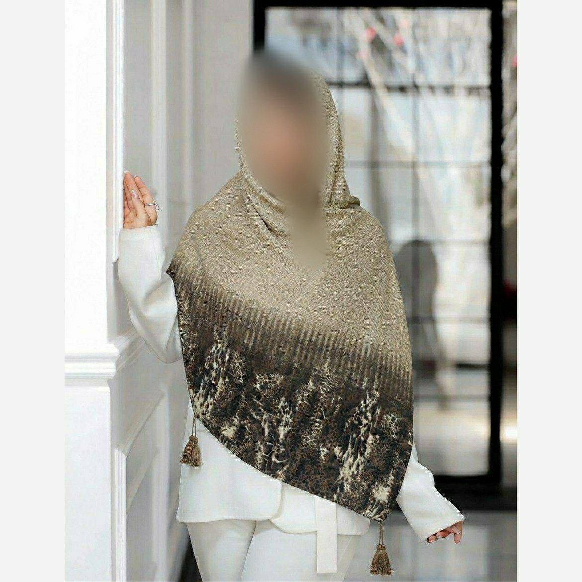 شال زنانه مجلسی نخی سبک و لطیف عبیرشاپ