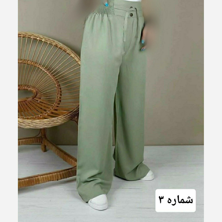شلوار نخی صوفیا ماسوله بگ عبیرشاپ