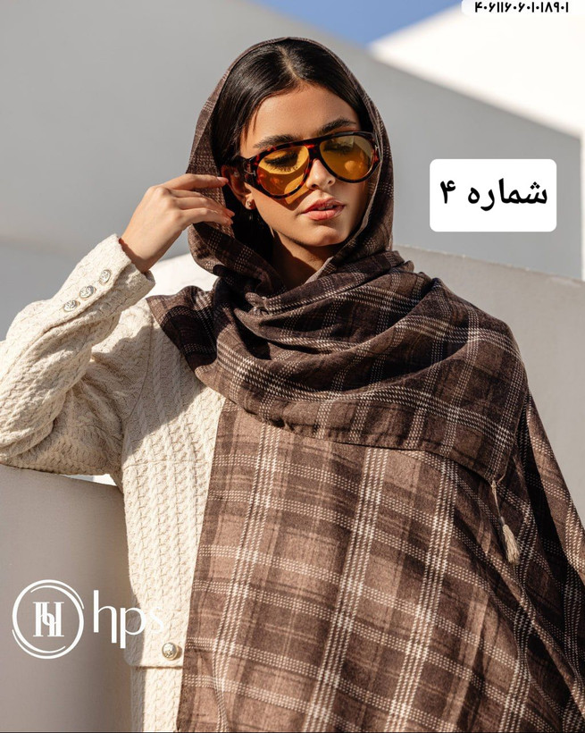 شال زنانه چهارفصل در رنگ بندی عبیرشاپ