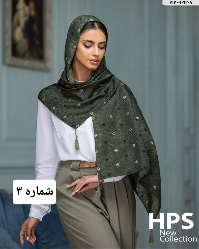 شال زنانه شیک در رنگ بندی عبیرشاپ